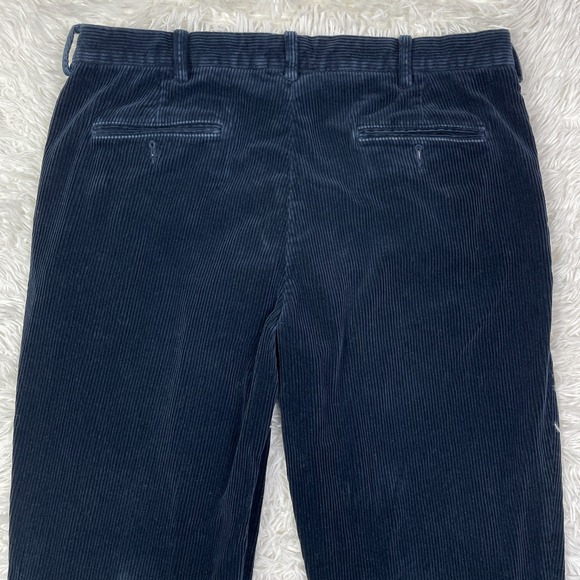 Polo Ralph Lauren Pants Mens 38x30‎ Blue Corduroy Preston Pant Cotton Casual Men - Picture 14 of 15